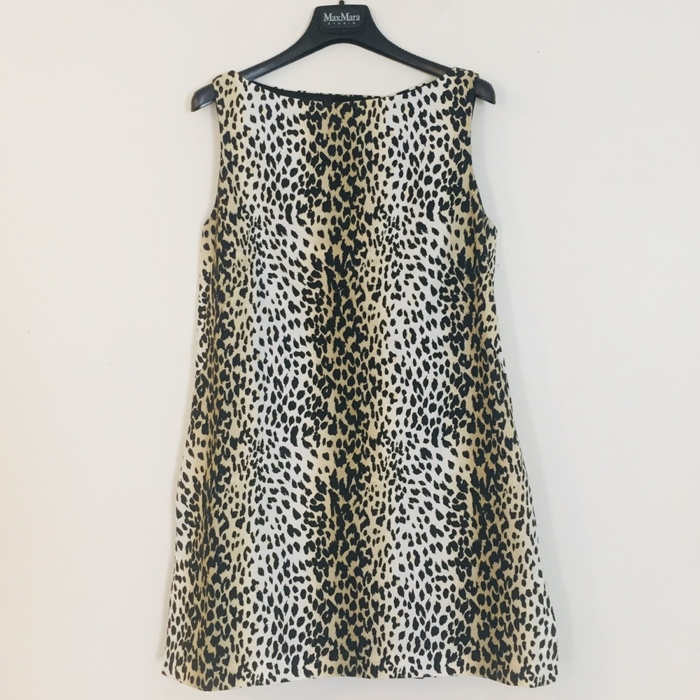 Weekend MaxMara Couture Animal Print Tunic Dress - Picture 4 of 7